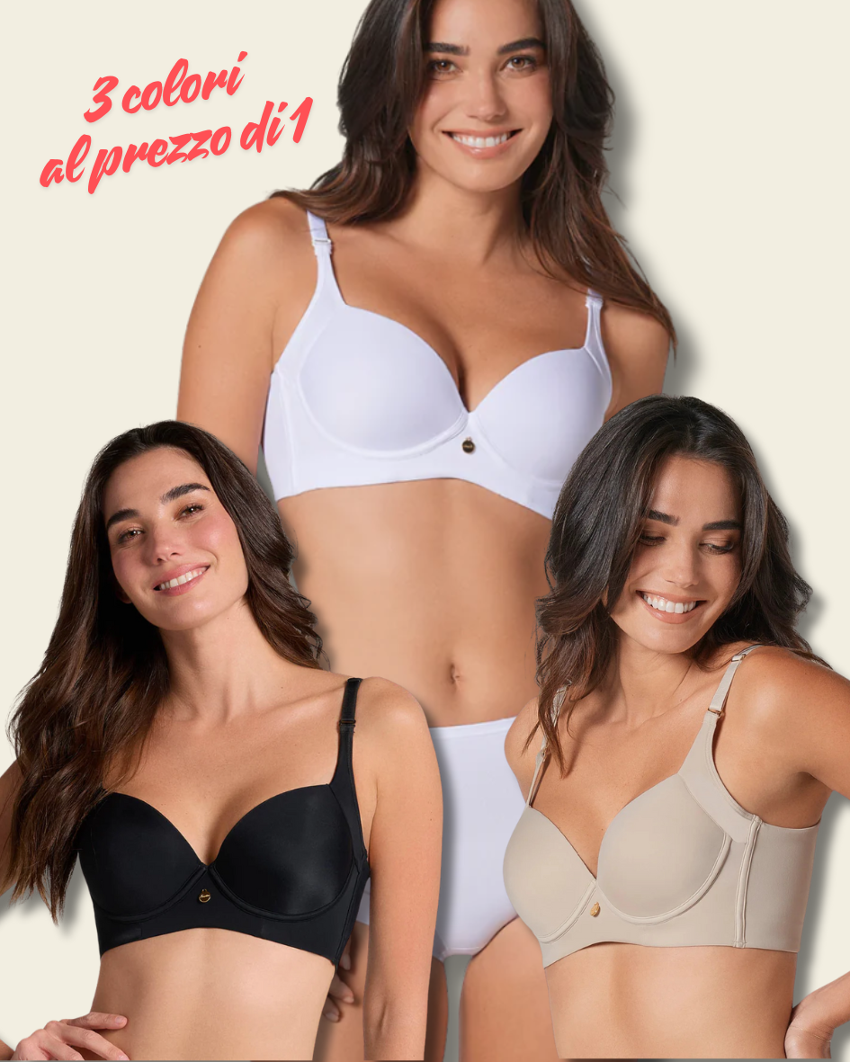 Dettaglio schiena liscia LumaLift Bra