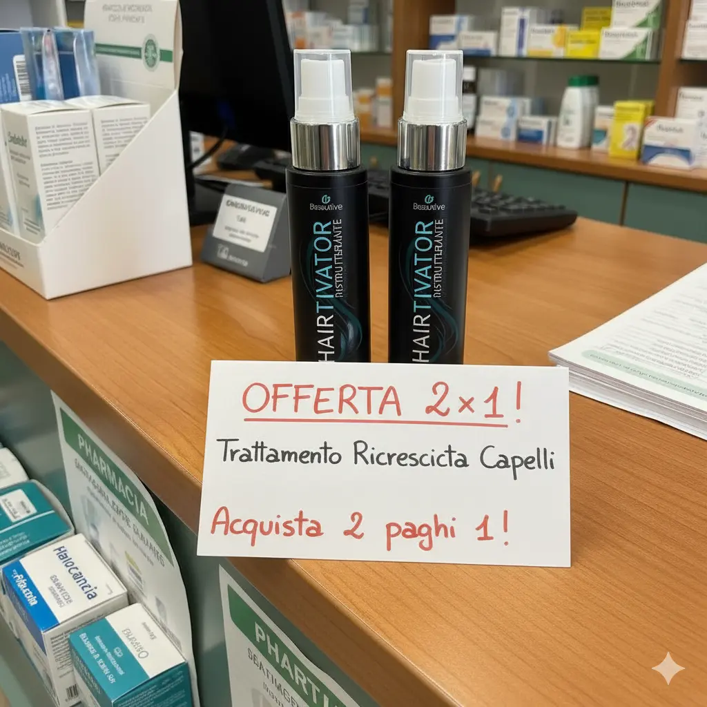 Flacone del trattamento Hairtivator Spray.